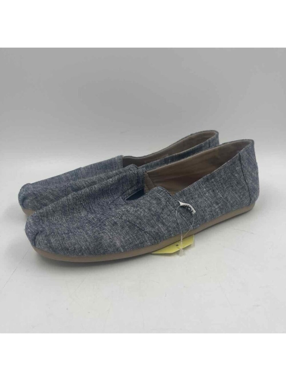 Toms Men's Shoe Size 9.5 Navy Textured  Shoes